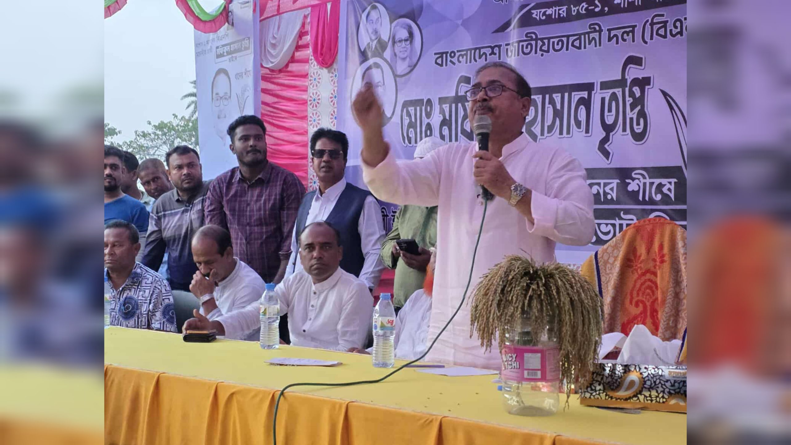 শার্শায় মাদক মুক্ত সমাজ গড়তে চান-মফিকুল হাসান তৃপ্তি