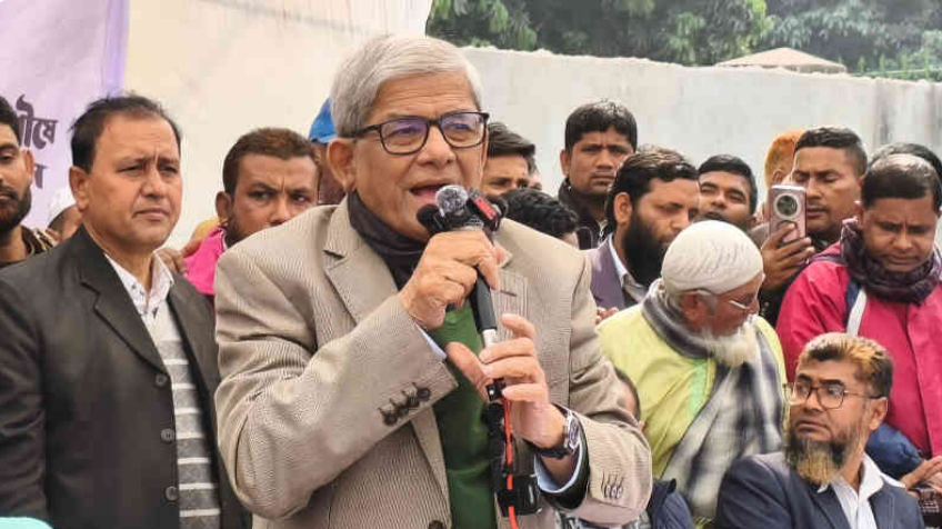 ৭১ সালে তারা স্বাধীনতা যুদ্ধকে সমর্থন করেনি তাদের মার্কা দাড়িপাল্লা: মির্জা ফখরুল