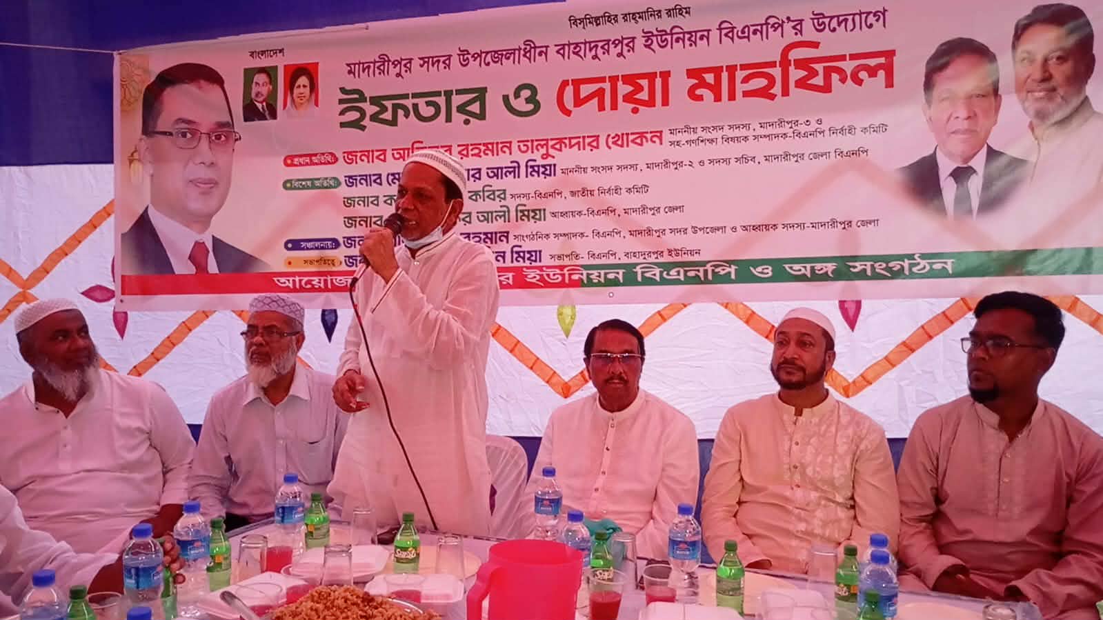 বাহাদুরপুর ইউনিয়ন বিএনপির উদ্যোগে ইফতার ও দোয়া মাহফিল